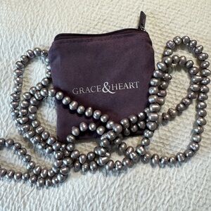 🔥Grace & Heart pearl necklace